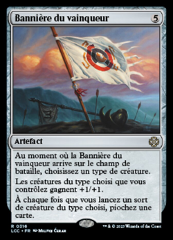 Bannière du vainqueur image