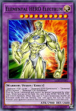 Elemental HERO Electrum image