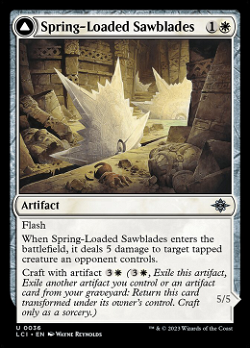 Spring-Loaded Sawblades  image