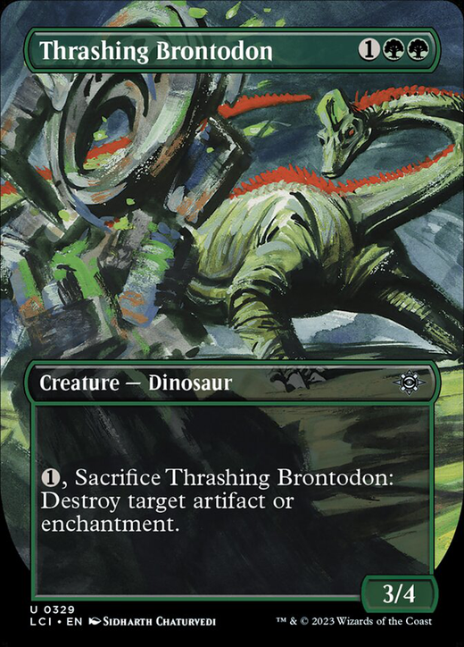 Thrashing Brontodon Full hd image