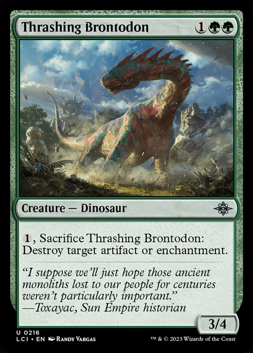 Verwüstendes Brontodon image