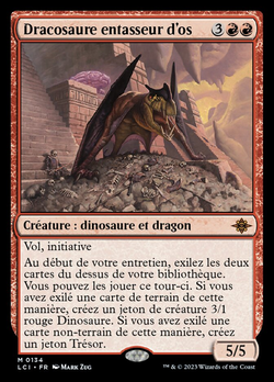 Dracosaure entasseur d'os