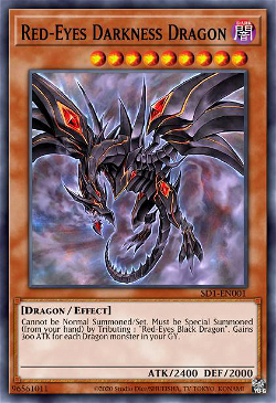 Dragon des Ténèbres aux Yeux Rouges image