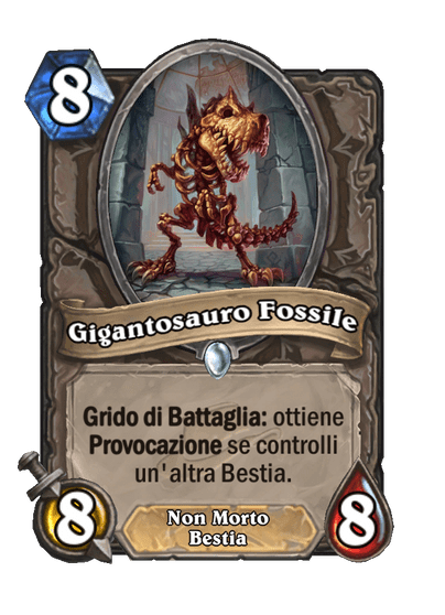 Gigantosauro Fossile image