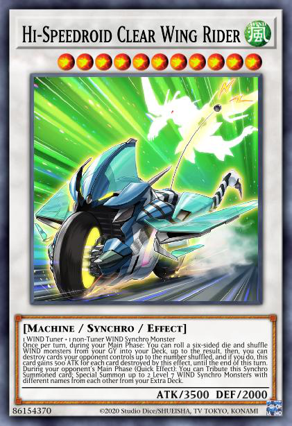 Bonjour, Hi-Speedroid Clear Wing Rider image