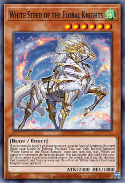 White Steed of the Floral Knights image