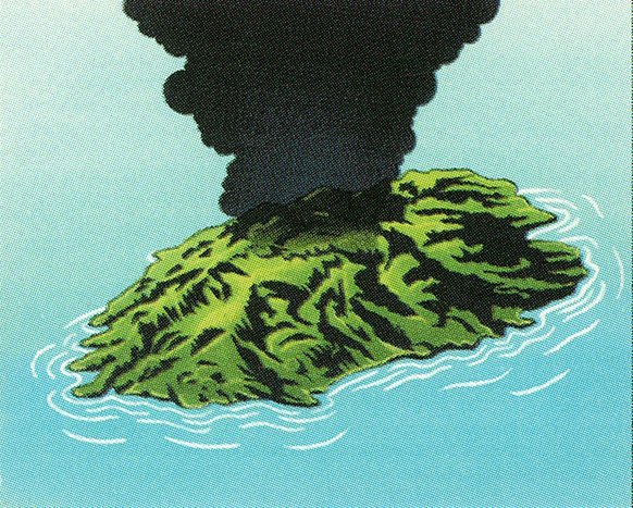 Active Volcano Crop image Wallpaper
