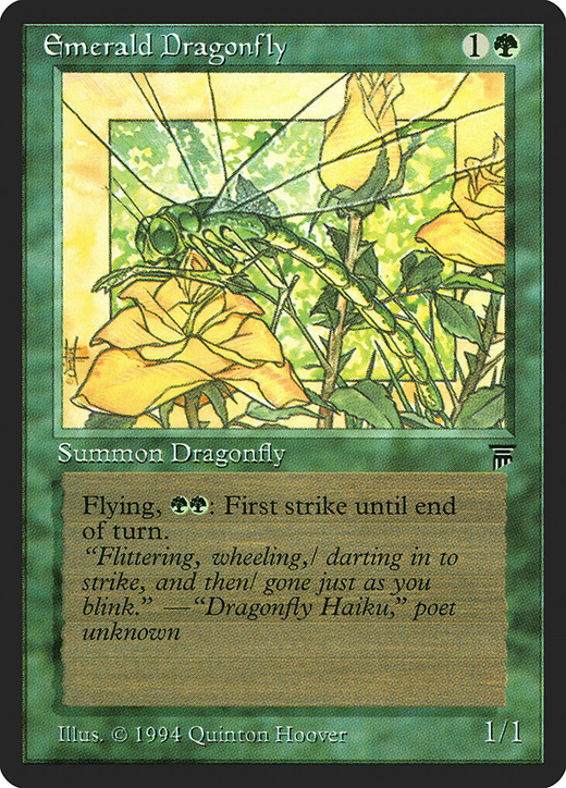 Emerald Dragonfly Full hd image