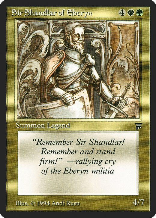 Sir Shandlar of Eberyn Full hd image