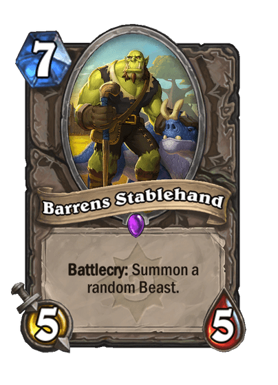 Barrens Stablehand Full hd image