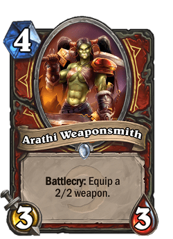 Arathi Weaponsmith
