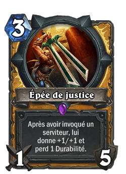 Épée de justice