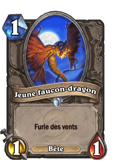 Jeune faucon-dragon image