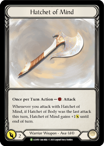 Hatchet of Mind
心の斧 image