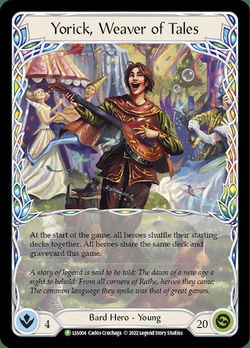 Yorick, Weaver of Tales image