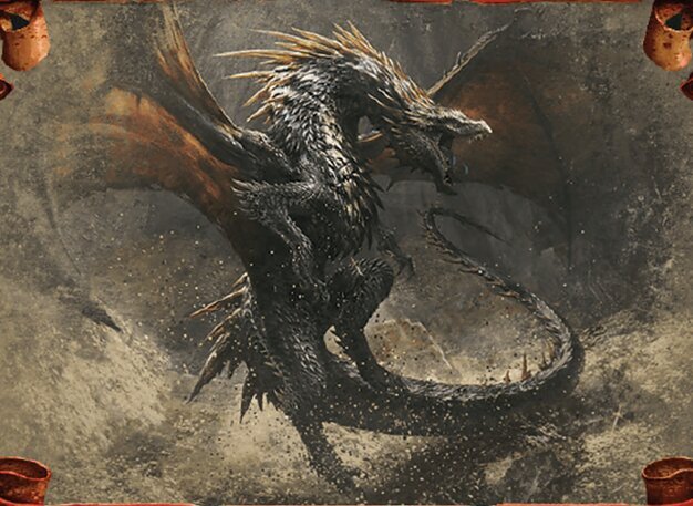 Cavern-Hoard Dragon Crop image Wallpaper