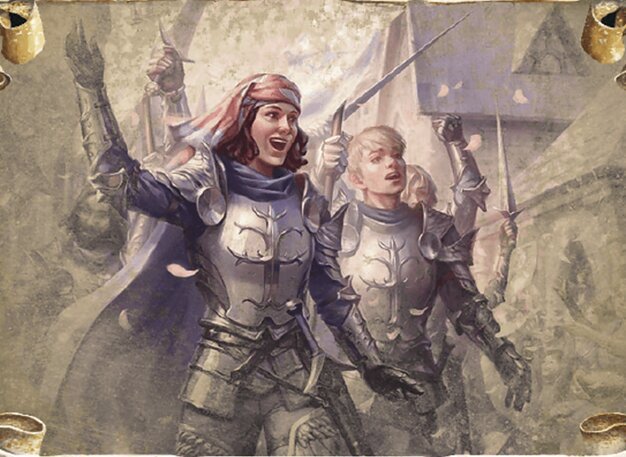 Champions of Minas Tirith Crop image Wallpaper