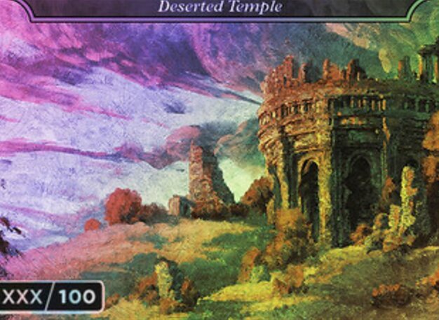 Deserted Temple Crop image Wallpaper