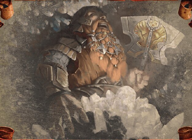 Gimli of the Glittering Caves Crop image Wallpaper