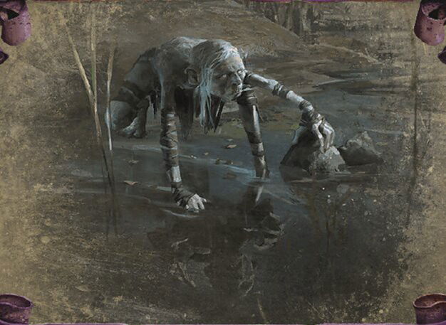 Gollum, Obsessed Stalker Crop image Wallpaper