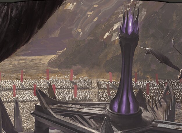 Minas Morgul, Dark Fortress Crop image Wallpaper