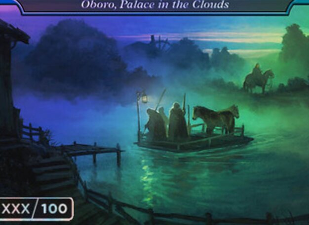 Oboro, Palace in the Clouds Crop image Wallpaper