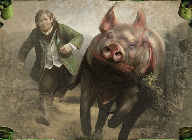 Prize Pig Crop image Wallpaper