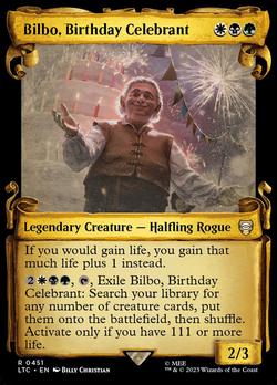 Bilbo, Birthday Celebrant image