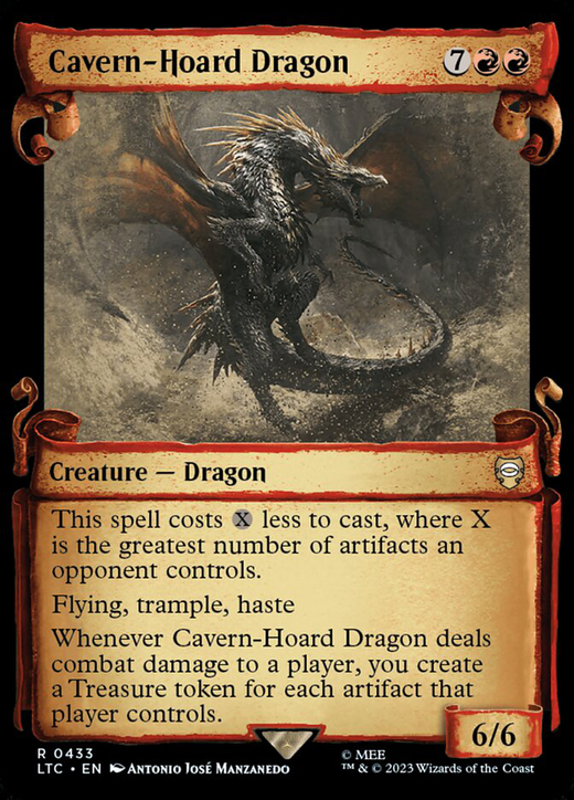 Cavern-Hoard Dragon Full hd image