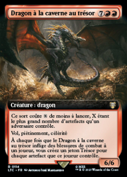 Dragon à la caverne au trésor image