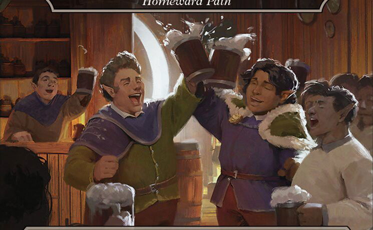 Homeward Path Crop image Wallpaper