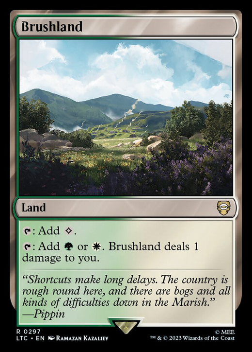Brushland image