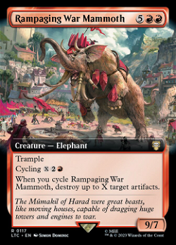 Rampaging War Mammoth
전쟁을 일으키는 거대한 코뿔소
