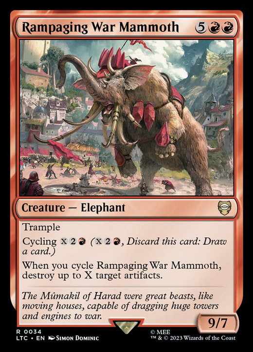 Rampaging War Mammoth image
