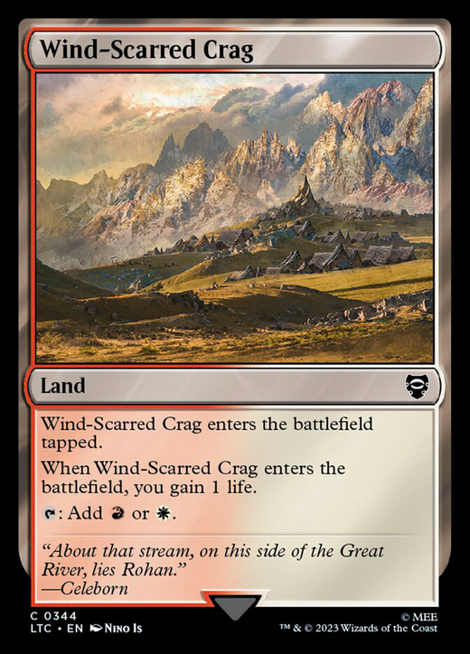 Wind-Scarred Crag Full hd image