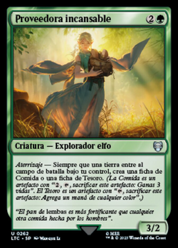Proveedora incansable
