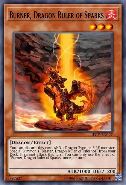 Burner, Dragon Ruler of Sparks Crop image Wallpaper