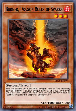 Burner, Dragon Ruler of Sparks image