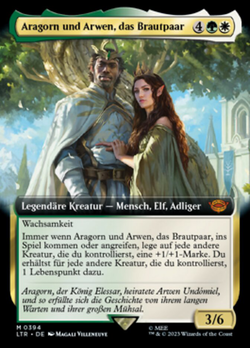 Aragorn und Arwen, das Brautpaar