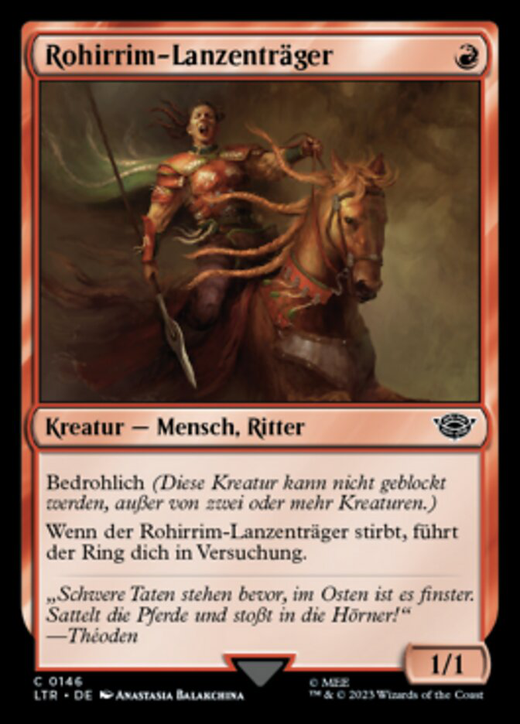 Rohirrim Lancer Full hd image