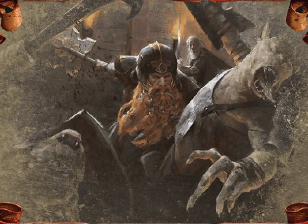 Gimli's Fury Crop image Wallpaper
