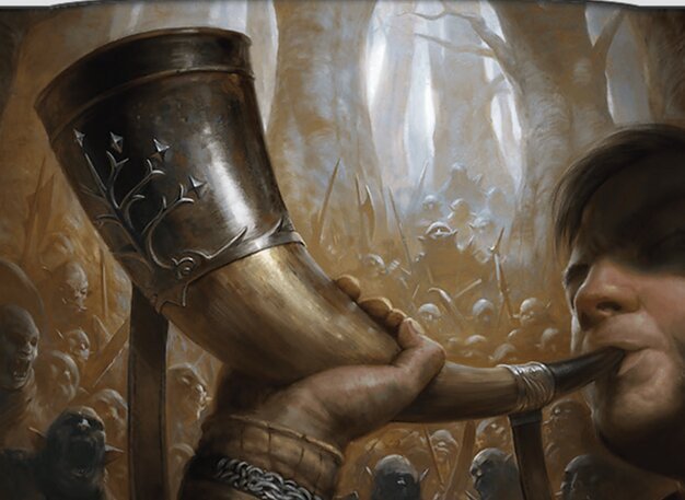 Horn of Gondor Crop image Wallpaper