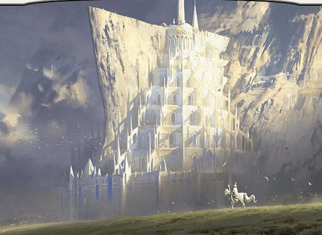 Minas Tirith Crop image Wallpaper