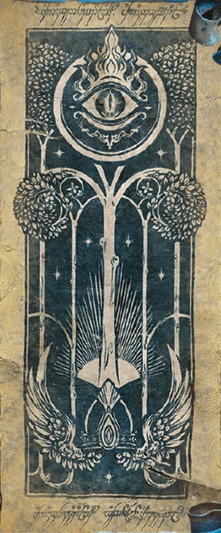 Scroll of Isildur Crop image Wallpaper