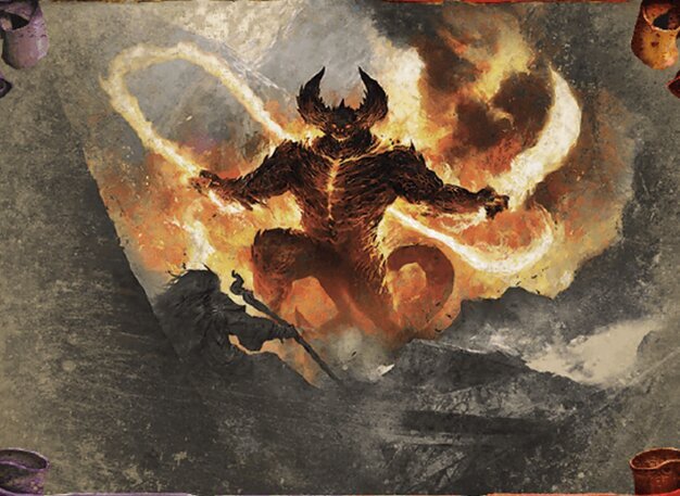 The Balrog, Durin's Bane Crop image Wallpaper