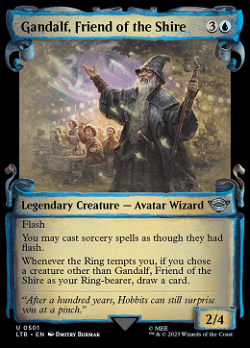 Gandalf, amigo de la Comarca