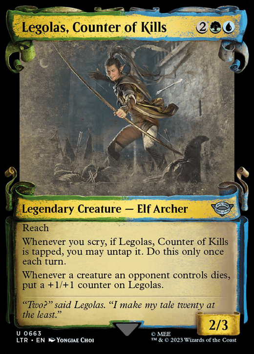 Legolas, Counter of Kills Full hd image