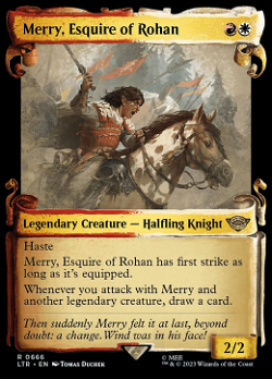 Merry, Escudeiro de Rohan