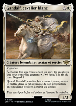 Gandalf, cavalier blanc