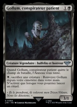 Gollum, conspirateur patient